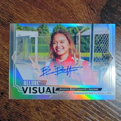 2025 Upper Deck Allure SE Bianca Bustamante Visual Storytelling AUTO #VS-14 - Image 1 of 2