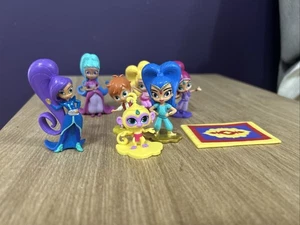 Shimmer And Shine Bundle Of 7 Figures Nickelodeon Genie - Picture 1 of 4