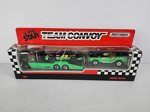 Matchbox Team Convoy Set 42 Kyle Petty Mello Yello Kenworth Hauler Car and Van - Picture 1 of 6