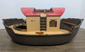 Vintage Playmobil Noah's Ark Ship Boat Only No Figurines 2003 Geobra Toy Playset - Picture 1 of 10