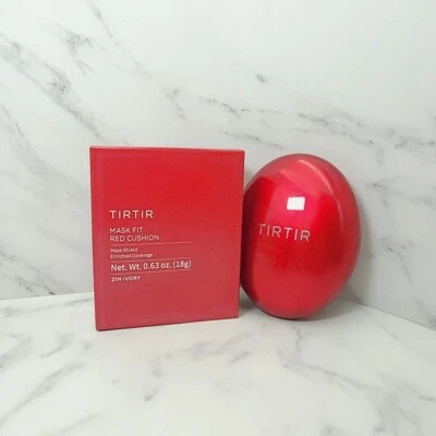 Máscara TIRTIRTIR Ajuste Cojín Rojo 21N Marfil Iluminador Antiarrugas K-Beauty Foto 1 de 4