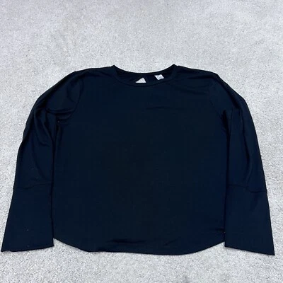 Camiseta Glyder para mujer negra manga larga talla pequeña Foto 1 de 4