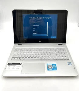 HP ENVY x360 2-in-1 15.6" FHD TS - i5-6200U - 12GB RAM - 1TB HDD - Silver - Afbeelding 1 van 7