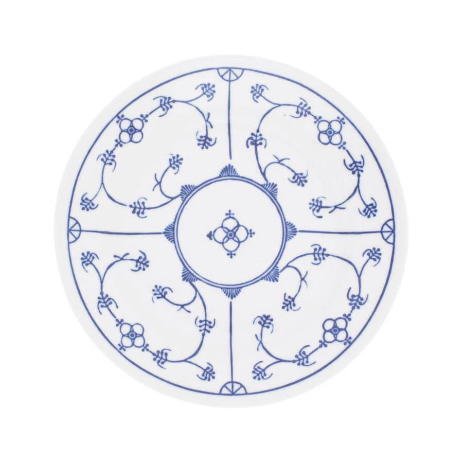 Kahla Blau Saks Indisch Blau Stohblumenmuster Frühstücksteller 19 cm - Bild 1 von 1