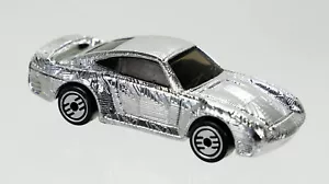 Hot Wheels Porsche 959 neu lose in neuwertigem Zustand 90er Jahre chrom 1:64 - Bild 1 von 5