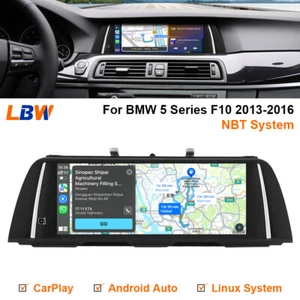 10.25'' Car Linux Screen For BMW F10 2013-2016 NBT Stereo Carplay Android Auto - Picture 1 of 12