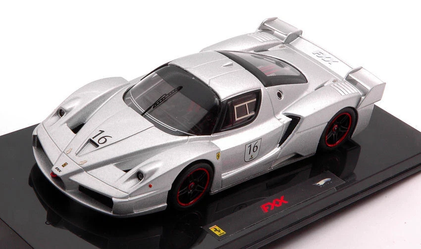 Ferrari FXX 2005 N.16 Silver 1 43 Hwn5609 Hot Wheels
