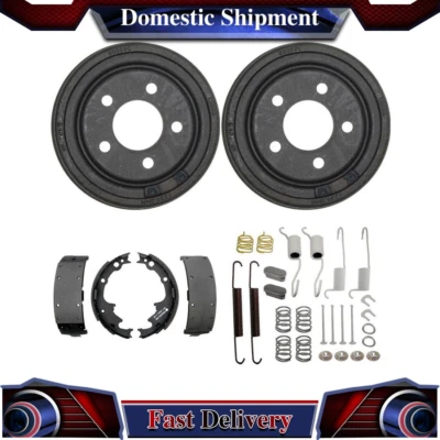 Kit de herrajes de zapata de freno Raybestos 4 traseros para Jeep Cherokee 1994-1999 9" Foto 1 de 4