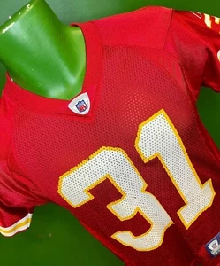 NFL Kansas City Chiefs Priest Holmes #31 Reebok Jersey Youth Small 8 - Picture 1 of 7