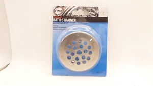 DANCO 89269 2-7/8 IN. BATH GRID STRAINER WITH SCREW IN BRUSHED NICKEL - Picture 1 of 2
