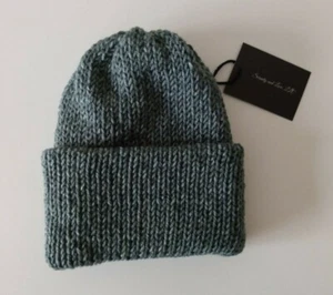 Serenity and Luxe | Reversible Double Knit JEANS Fisherman Beanie | OS | SOFT - Picture 1 of 3