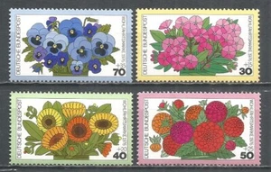 Germany Bundes rep. 1976 year MNH(**) Mi.# 904-907 flowers - Picture 1 of 1