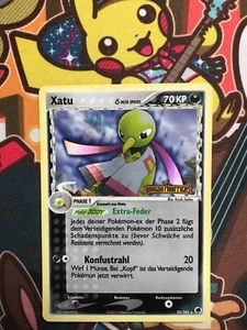 Xatu Reverse 25/101 ex Dragon Frontiers deutsch Pokemon Karten NM - Bild 1 von 3