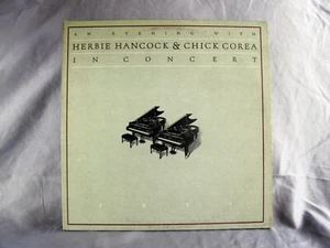 Evening w/ Herbie Hancock Chick Corea 1976 Jazz 2LP Vinyl Record PC2 35663 (VG+) - Picture 1 of 15