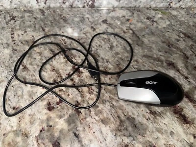 Acer MS.MUV01.005 Optical Usb Mouse Wired USB Optical Mouse Computer Laptop EUC - Image 1 of 4