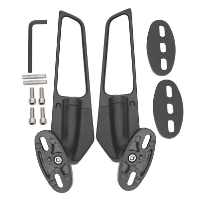 Espejo retrovisor lateral ala para Kawasaki Ninja ZX6R ZX14 ZX14R NINJA 650 250/300 Foto 1 de 4