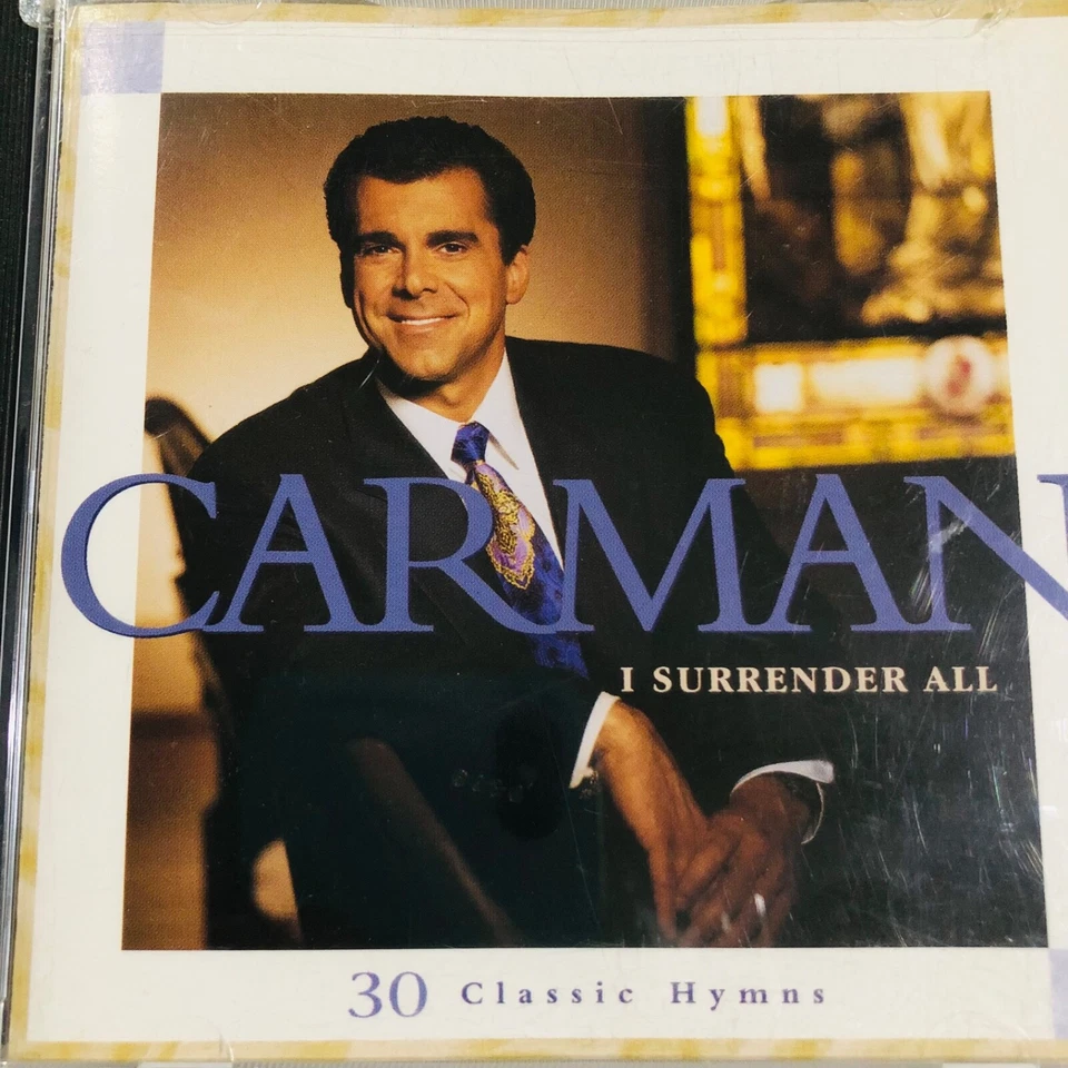 I Surrender All 30 Classic Hymns by Carman (CD, 1997) - Image 1 of 4