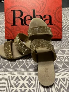 Reba Sandi Bronze Women’s Slip On Shoes Size 7.5M - Picture 1 of 7
