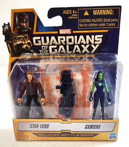 Marvel Guardians Of The Galaxy Gamora and StarLord MIssile Launcher Gear 2.5"