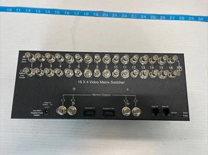Conmutador de matriz de video Checkpoint 16 x 4 - sin probar - Imagen 1 de 3