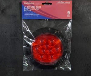 MAXXIMA M42321R 4'' Round Red STT Surface Mount Lighting Series - Picture 1 of 3