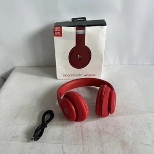 Beats by Dr. Dre Studio kabellose Kopfhörer mit Kopfbügel - rot (nur Teile) - Bild 1 von 8