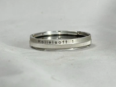 Rolleisoft 1 Soft Focus Filter Bayonet Mount – Vintage Rollei Rolleiflex Germany - Image 1 of 4