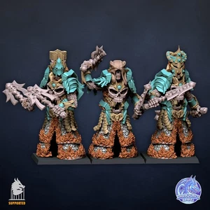 Kadim Incinerated x3 - DragonsLake Miniaturas - Picture 1 of 5