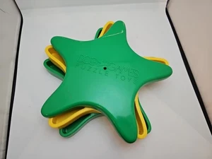 Dog Games Puzzle Toys Smart Puzzle Game Yellow Green Star - Picture 1 of 6