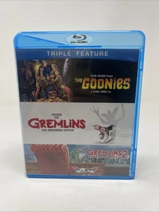 The Goonies / Gremlins / Gremlins 2: the New Batch (Blu-ray, 1990) - Picture 1 of 3