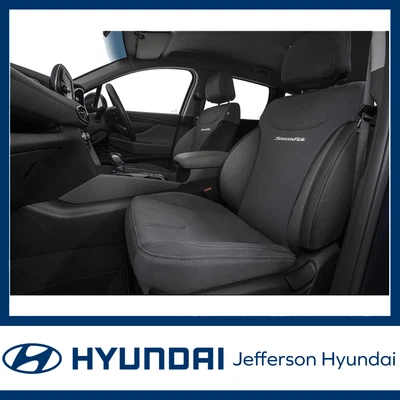 Genuine Hyundai TM Santa Fe Front Seat Covers Water Resistant Neoprene - image 1 of 2
