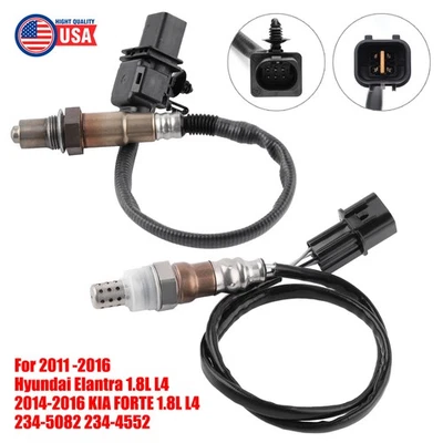 Sensores de O2 aguas arriba aguas abajo aptos para Hyundai Elantra 2011-2016 Kia Forte 2014-16​ Foto 1 de 4