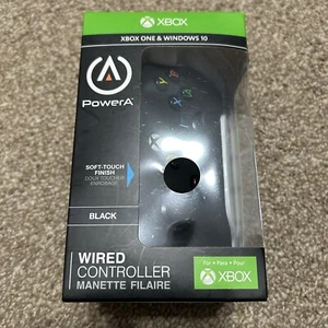 NIB PowerA Enhanced Wired Controller for Xbox One - Black Xbox One - Picture 1 of 6