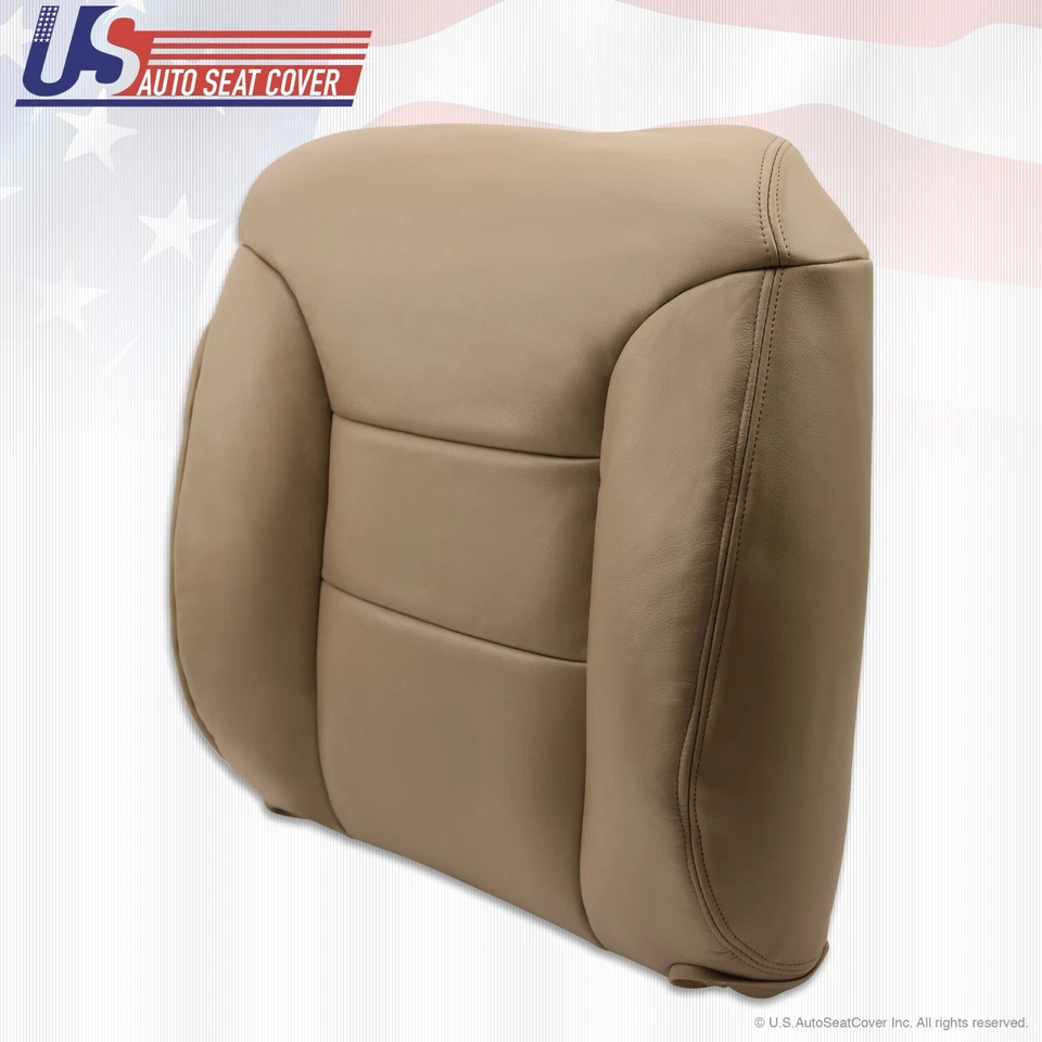 Chevy Tahoe 1995-1999 pasajero superior inclinado trasero cuero cubierta de asiento tostado Foto 1 de 4