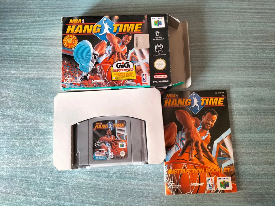 NBA Hang Time nintendo 64 n64 PAL ita es uk - Immagine 1 di 4