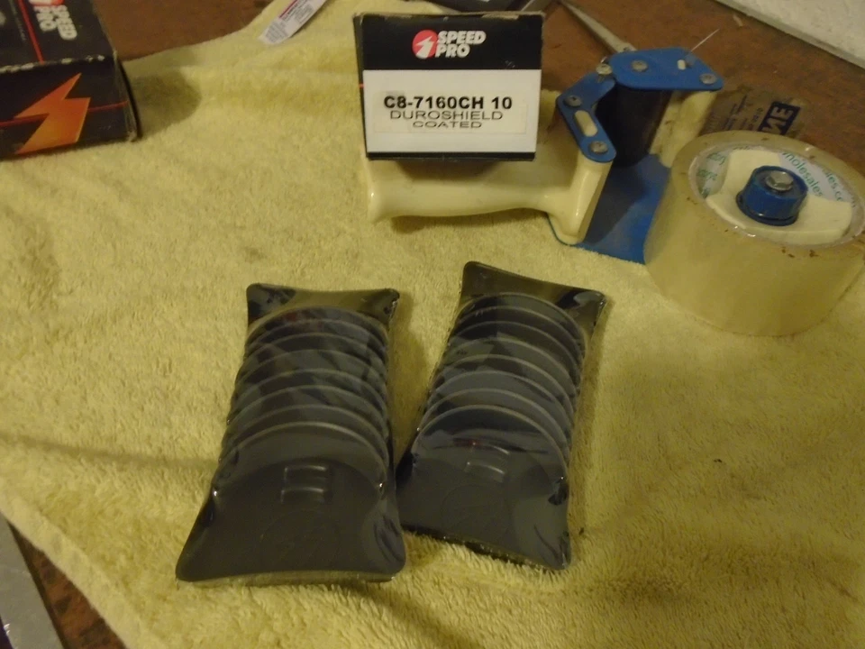 Juego de 10 rodamientos de varilla de conexión de motor sellado Power c8-7160CH.010 capa duroshield Foto 1 de 1