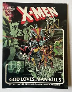 comics graphic novels  X-MEN. God Loves, Man Kills