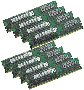 HP 8x 32GB 256GB 805351-B21 809083-091 819412-001 DDR4 ECC PC4-2400T-R REG MEMORY - Picture 1 of 1