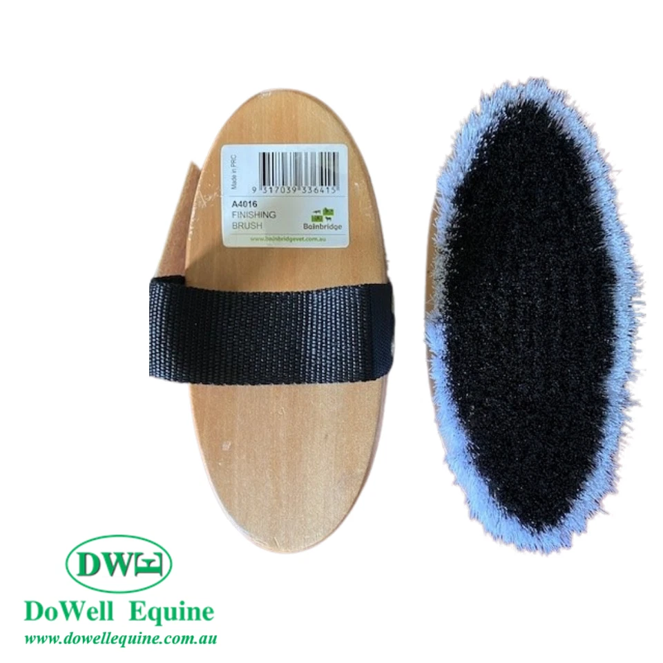Horse Finishing Brush 18cm x 8.5cm - Great tack room essential  - image 1 of 1
