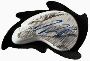 Joe Roberts Race Worn and Signed Knee Slider OnlyFans American Racing MotoGP - Picture 1 of 1