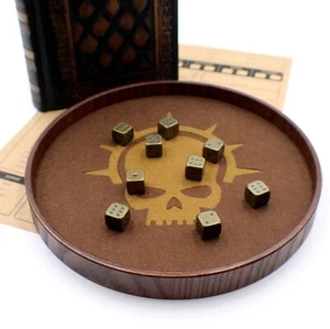 Wooden Dice Tray for Warhammer 40K and Tabletop Gaming - Picture 1 of 6