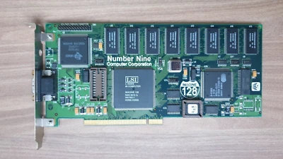 Vintage Number Nine Imagine 128 4Mb/128bit PCI Graphics card - industrial vga #9 - Image 1 of 4