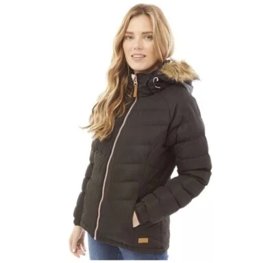Trespass Nadina Womens Ladies Padded Insulated Jacket Parka Style L  - Image 1 of 4