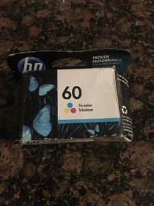 GREAT PRICE | GENUINE HP 60 CC643W TRI-COLOR INK CARTRIDGE | New Unopened  - Picture 1 of 2