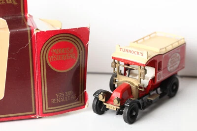 Matchbox 1:43 Y-25 1910 Renault AG  rot creme TUNNOCK'S  in OVP (311021) #5923# - Bild 1 von 3