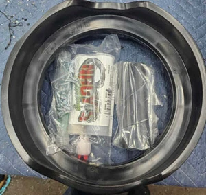 Nagy's Customs I10″ Subwoofer Harley Davidson Saddle Bag Rings - Bild 1 von 6