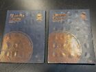 Whitman Lincoln Cents Coin Folders 1909-1940 #1 & 1941-1974 #2 9004 9030 New