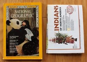 National Geographic diciembre 1972; indios; navajos; Apolo 16; pandas; Israel - Imagen 1 de 17