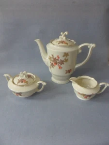 Antik C.T. Altwasser Art déco Kaffeekern Milch Zucker Porzellan Porcelain - Bild 1 von 17