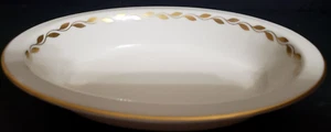 Lenox Goldener Kranz Oval Servierschale 9 5/8" x 7 1/4" - Bild 1 von 6